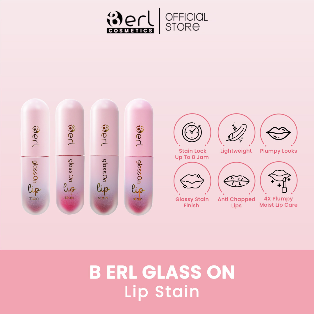B ERL GLASS ON LIP STAIN WIND AUTUMN