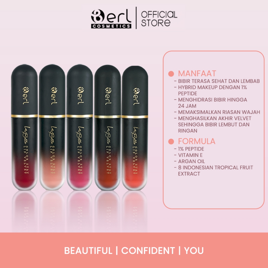 B ERL LA BELLE COLORSTAY LIP VELVET JASMINE