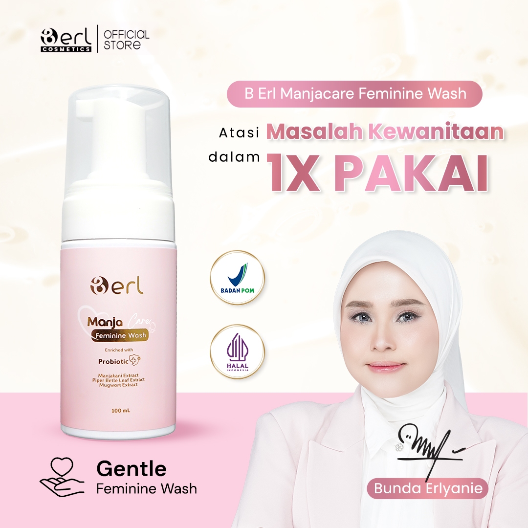 B ERL MANJACARE FEMININE WASH