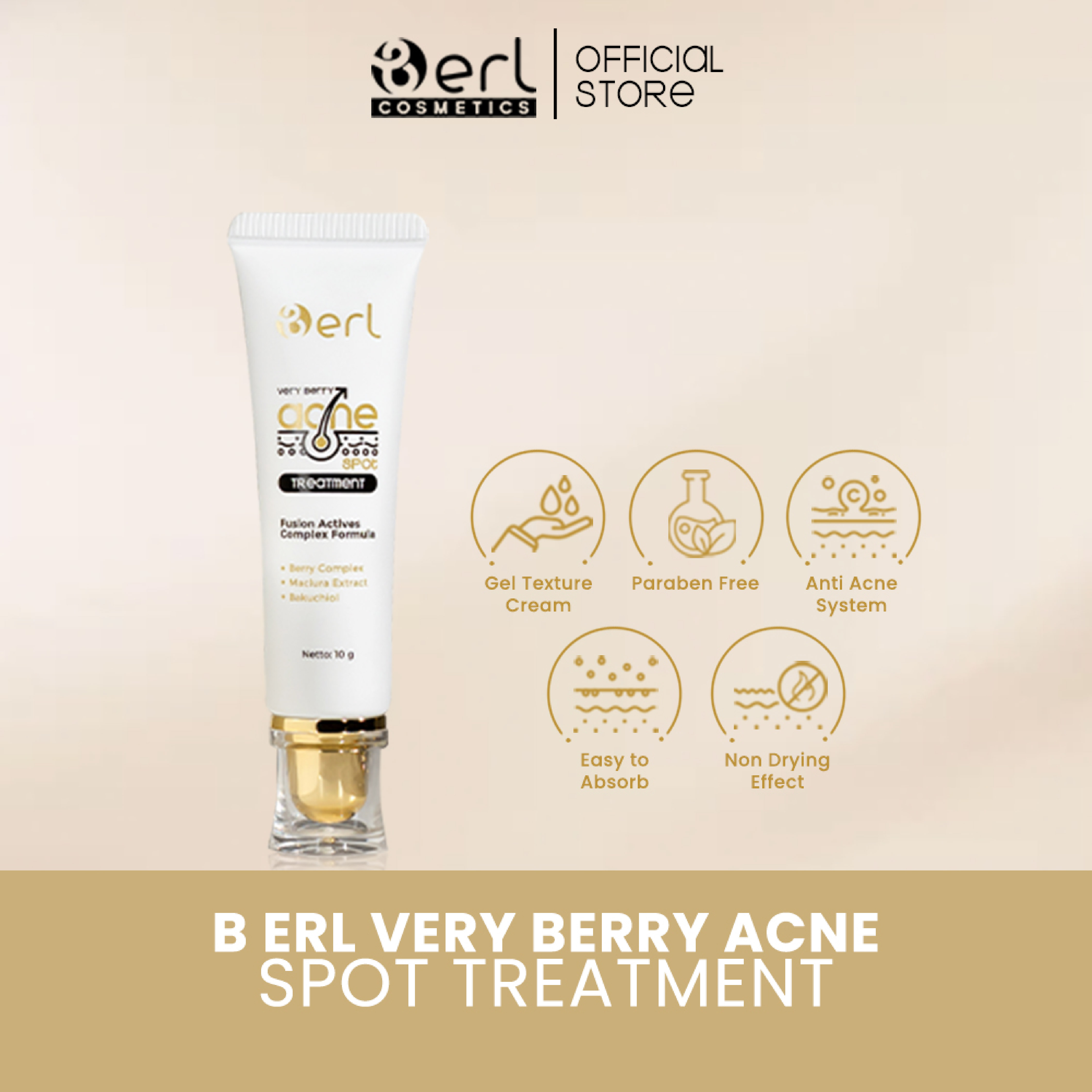 B ERL VERY BERRY ACNE SPOT TREATMENT