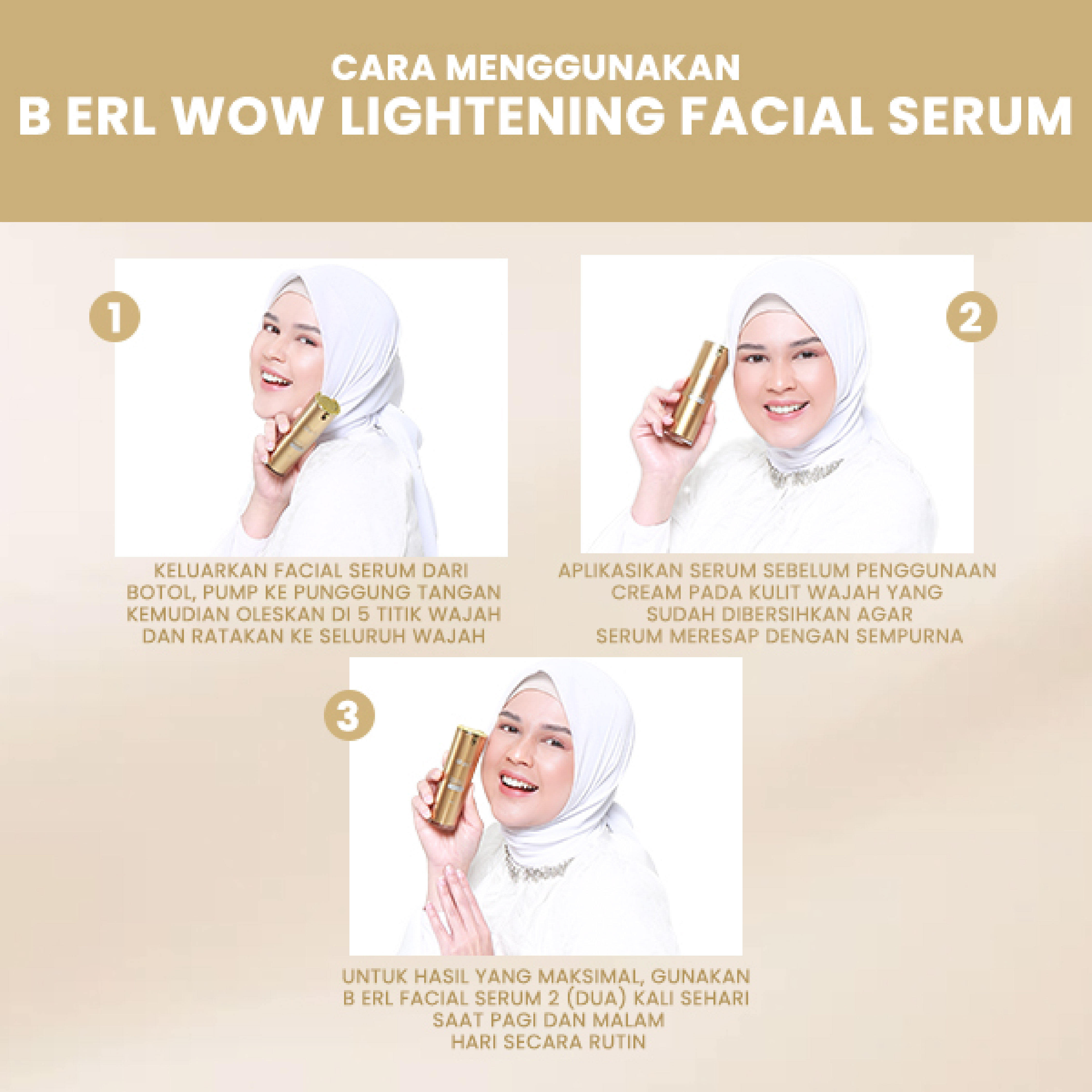 B ERL WOW LIGHTENING FACIAL SERUM