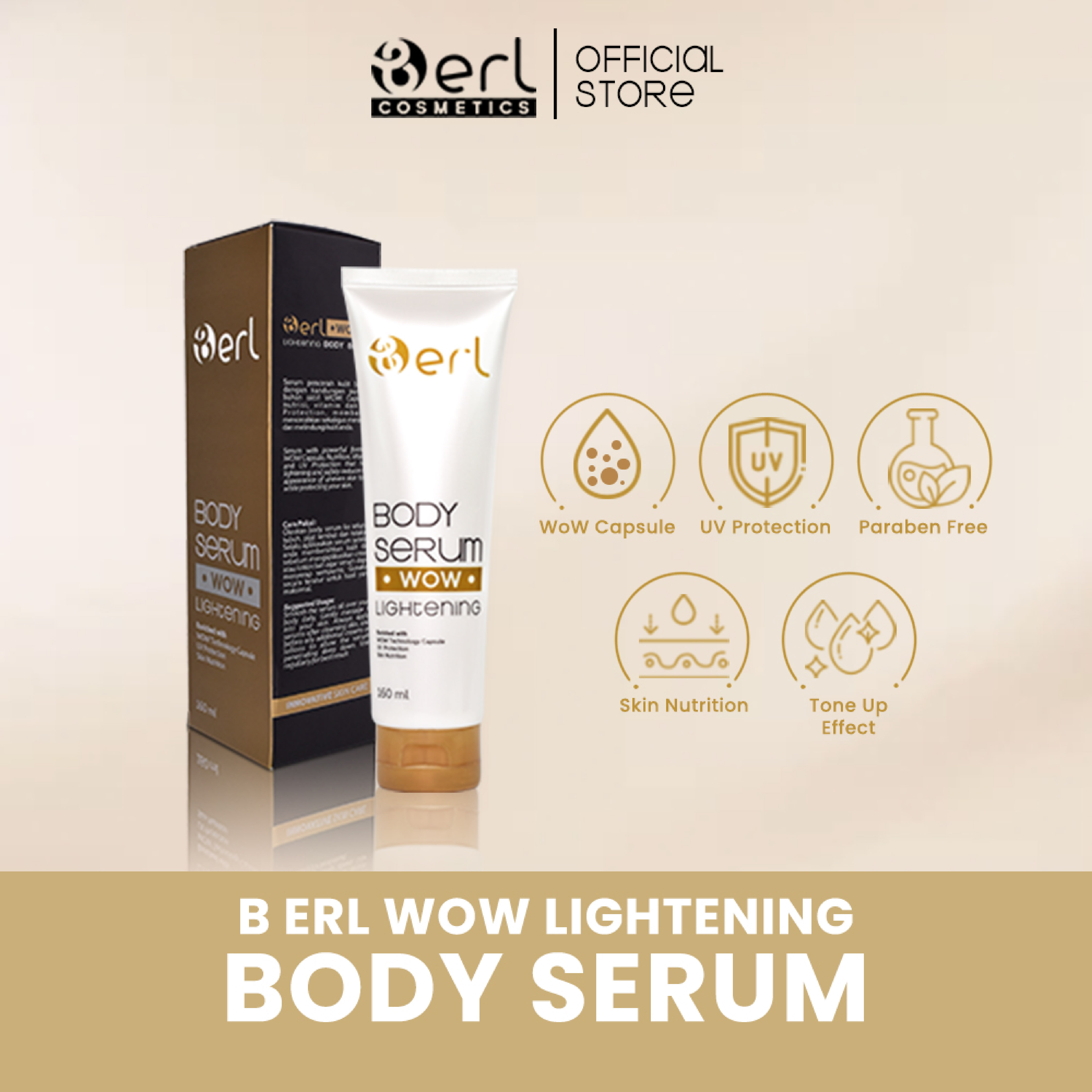 BUNDLING 1 BODY CREAM + 1 BODY SERUM