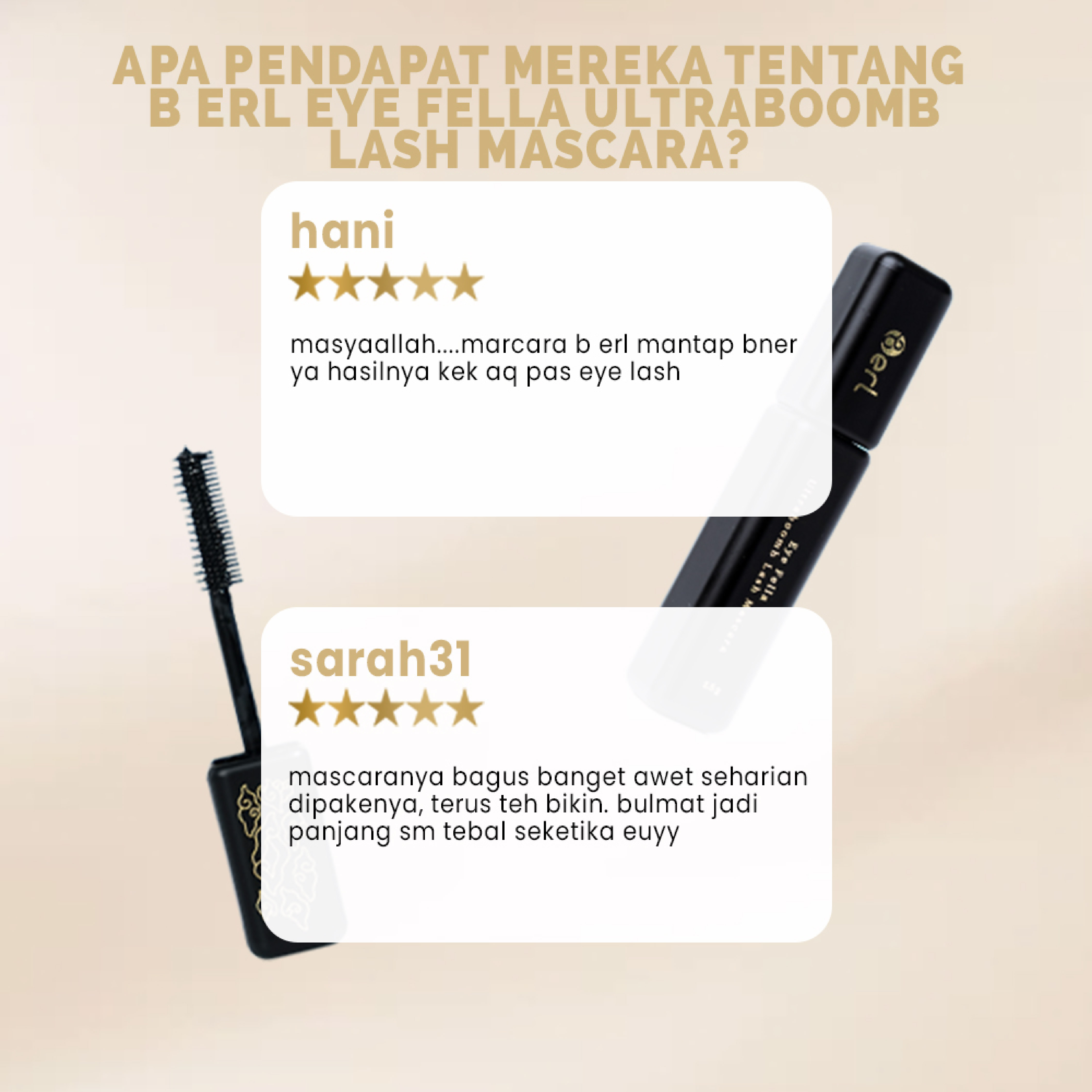 BUNDLING 2PCS MASCARA