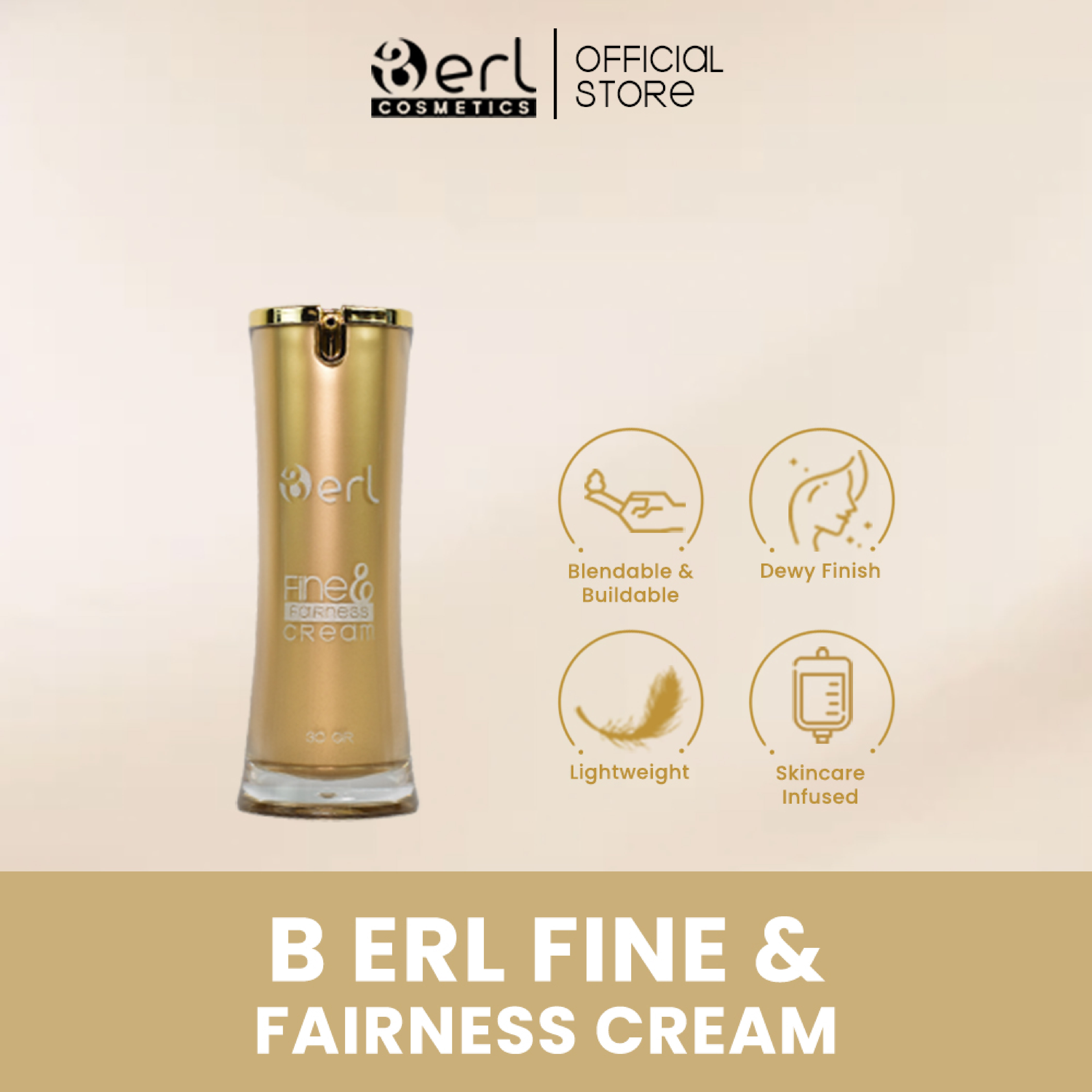 FINE AND FAIRNES CREAM NATURAL LIGHT